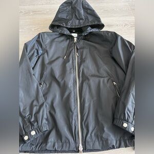 Burberry Men’s logo Windbreaker